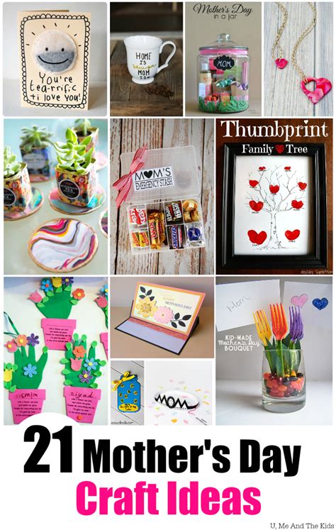 21 Awesome Mothers Day Craft Ideas You Will Love