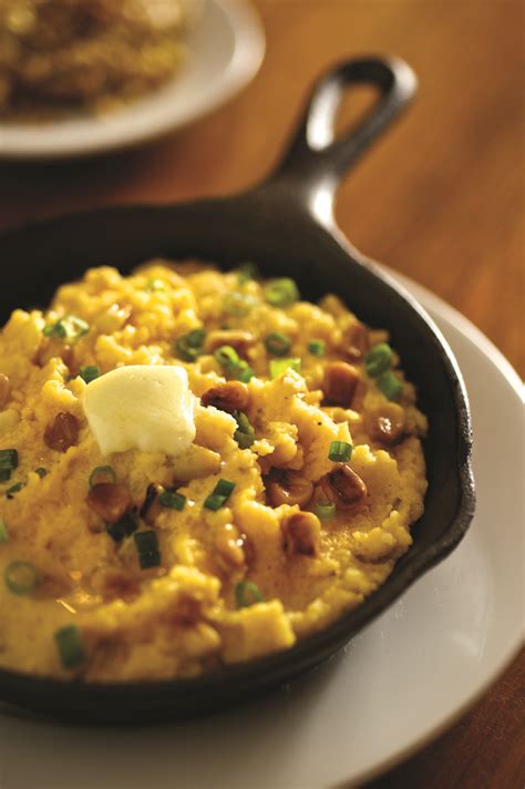 Cornbread pudding is both a corn pudding and spoon bread, so it's sure to please. Corn_Grits - Taste Buds Management