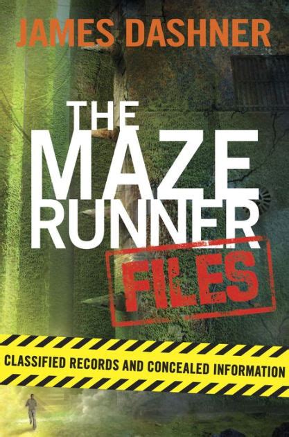 The Maze Runner Files Maze Runner Series By James Dashner Ebook
