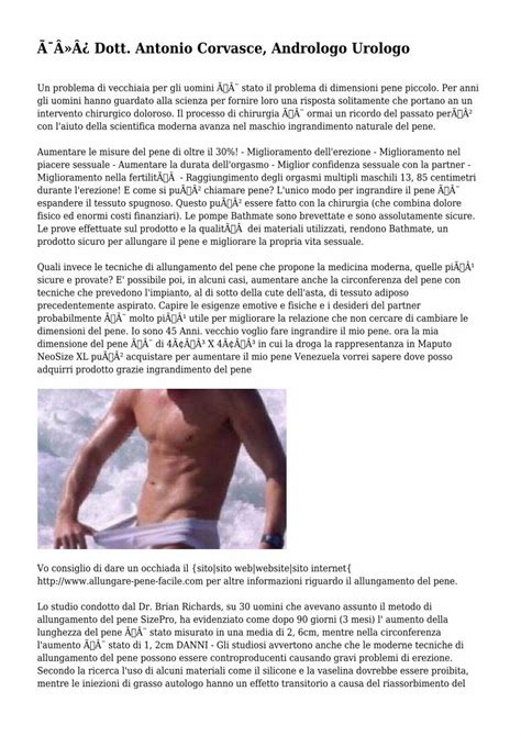 PDF Dott Antonio Corvasce Andrologo Urologo DOKUMEN TIPS