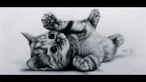 Lets Draw Cute Kitten Baby Cat ♥ Youtube