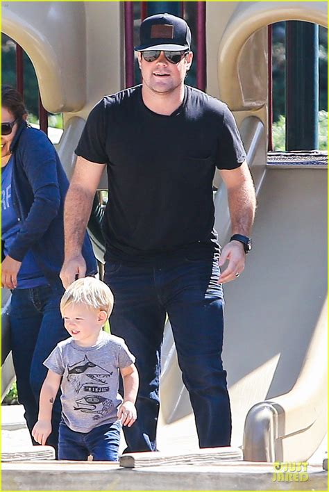 Hilary Duff Mike Comrie Slides With Luca Photo 2970394 Celebrity