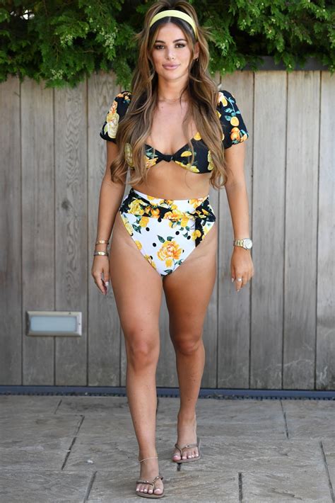 Courtney Green Clicked In Bikini On The Set Of Towie In Chelmsford