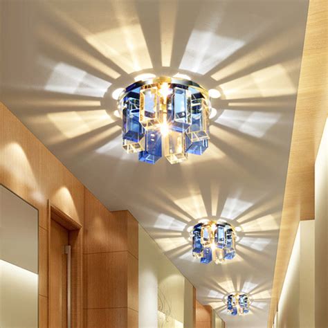 Home to any budget, home to any possibility. Modern Crystal Porch Ceiling Lamp Bedroom Hallway Living ...