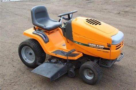 Yard King Performance Riding Lawn Mower Live And Online Auctions On
