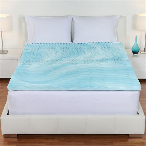 It will conform to your body and become softer. Gel Foam Mattress Topper Twin-XL Size 3-Inch Cooling