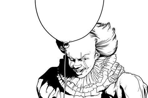 Pennywise is a bad character in the horror movie, and also he is a scary clown who terrorizes and kidnapped the children. PennyWise Fanart by TFGuillen on DeviantArt | Coloring ...