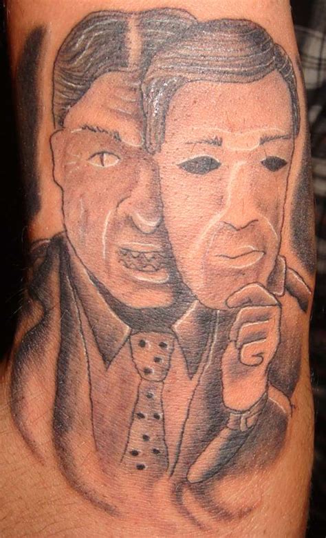 Second, have your design ready. 2 FACE tattoo