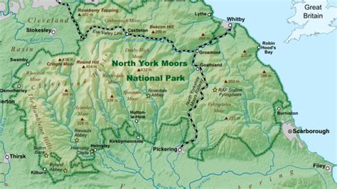 Map Of The North Yorkshire Moors Image Result For Where Are The Moors