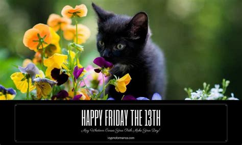 #luck #black cat #mango #friday the 13th #bubly. Why Are People Afraid of Friday the 13th? - Hypnoformance.com