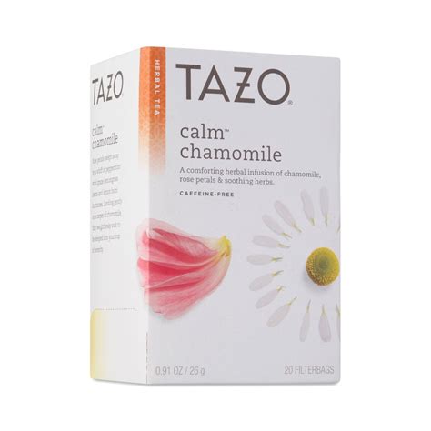 Red rose offers a selection of dessert teas, including blueberry. Tazo Caffeine Free Herbal Tea - Calm Chamomile - Thrive Market