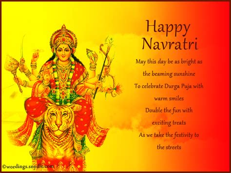 Devotees worship goddess durga, laxmi, kaali and other goddess during navratri festival to. Durga Puja Wishes, Messages and Greetings - Wordings and ...
