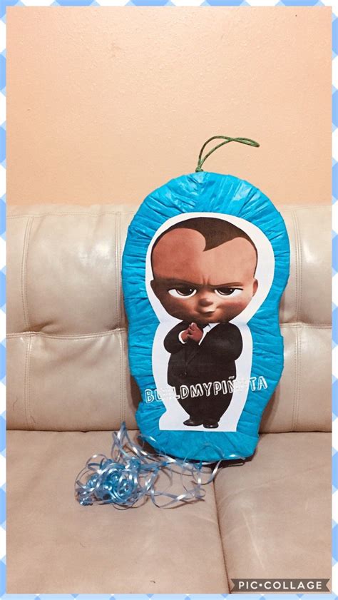 Excited To Share This Item From My Etsy Shop Black Boss Baby Piñata