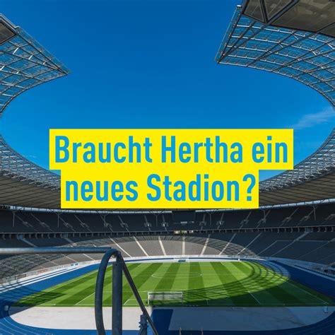 Braucht Berlin Ein Neues Hertha Stadion Im Olympiapark Fdp Fraktion