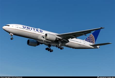 N771ua United Airlines Boeing 777 222 Photo By Chris Pitchacaren Id