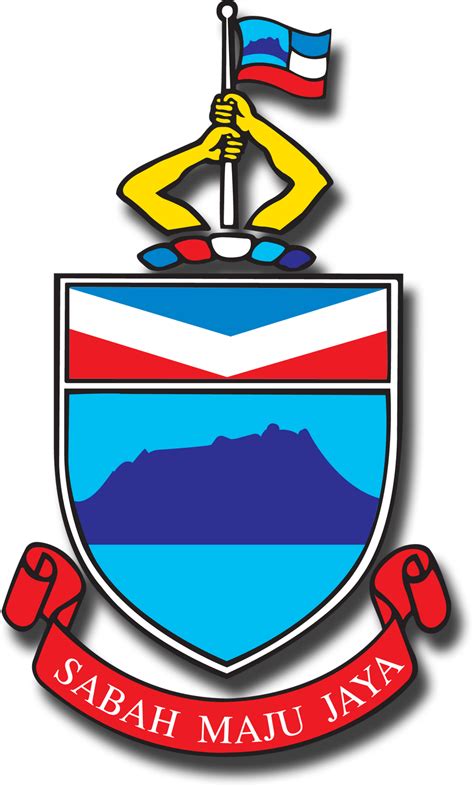 Download HD Sabahcrest - Logo Kerajaan Negeri Sabah Transparent PNG
