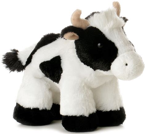 Aurora Mini Flopsie Mini Moo Cow Babychild Soft Toy Teddy Plush Animal