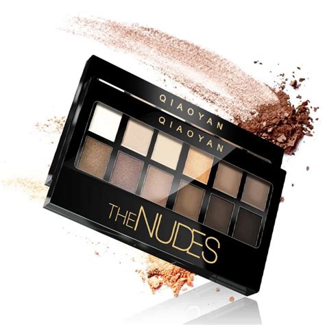 12 Colors Professional Matte Eye Shadow Palette The Nudes Eyeshadow