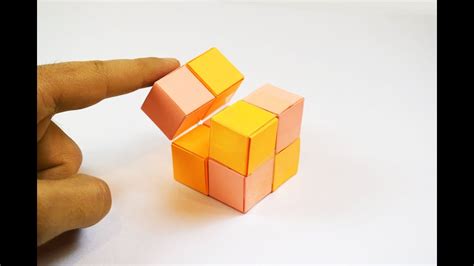 Origami Infinity Cube Easy No Tape