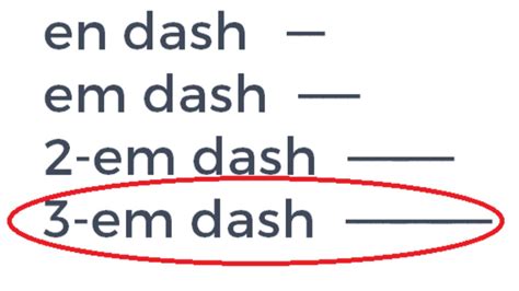 What Is A 3 Em Dash And When To Use It And How To Insert It