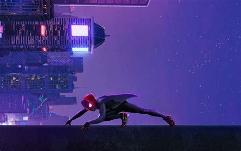2880x1800 Miles Morales In Spider Man Into The Spider Verse Movie Art