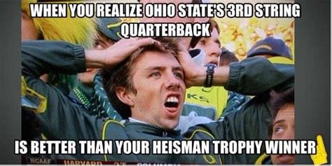 Ohio State Funny Football Memes Ohio State National Championship