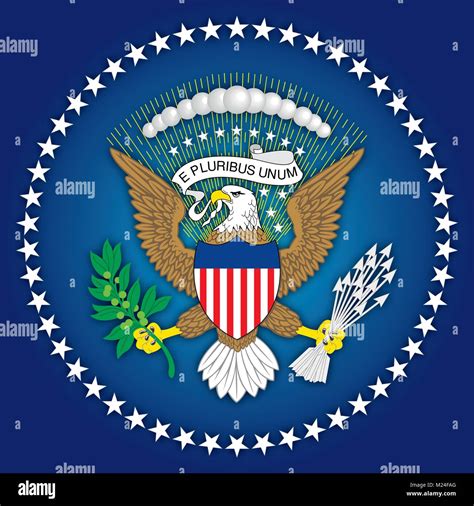United States Of America Coat Of Arms And Flag Symbols Of The Country
