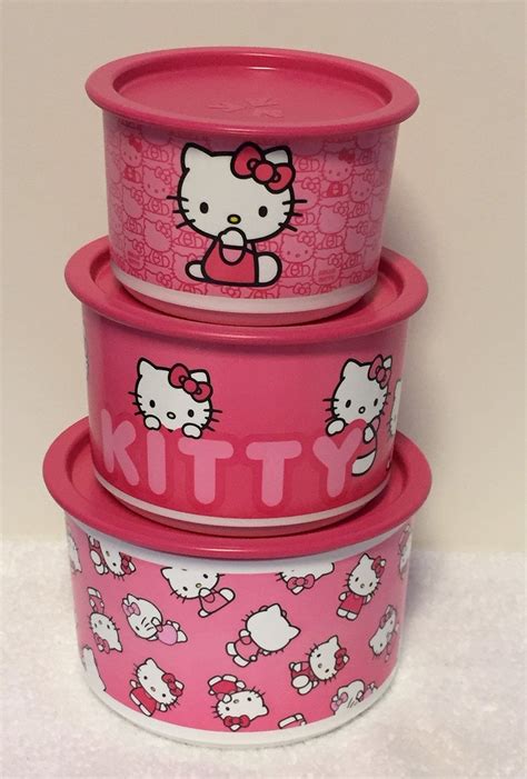 Tupperware corporate / bulk order. Amazon.com: Tupperware Hello Kitty Canister Set ...