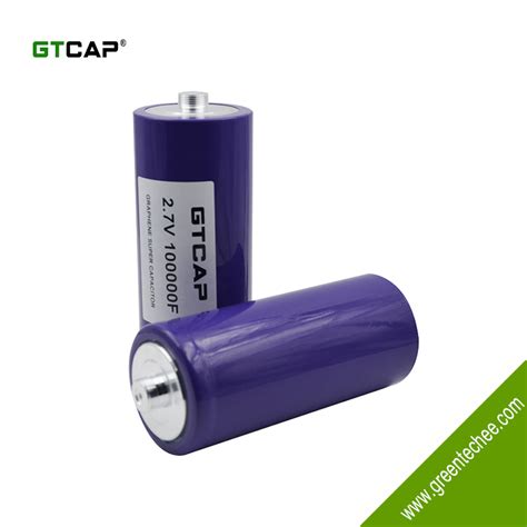 China GTCAP graphene ultra capacitor 2.7V 100000f for solar energy