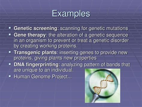 Genetically modified organisms are being created and grown across the globe. PPT - GENETIC MODIFICATIONS PowerPoint Presentation, free ...