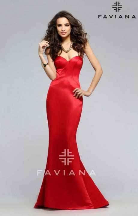 faviana 7753 hourglass figure dress prom dress