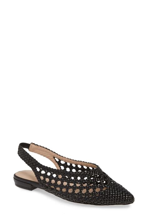 Larissa Woven Slingback Flat By Something Navy On Nordstromrack