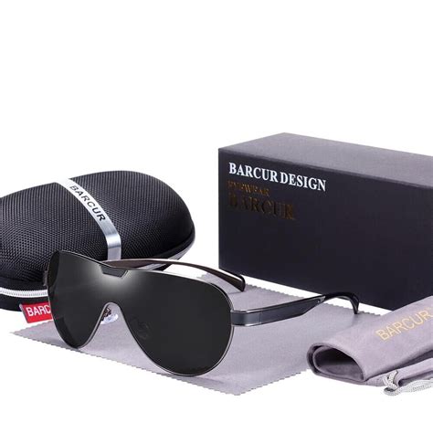 barcur driving polarized sunglasses sports brand designer mens sunglasses ebay