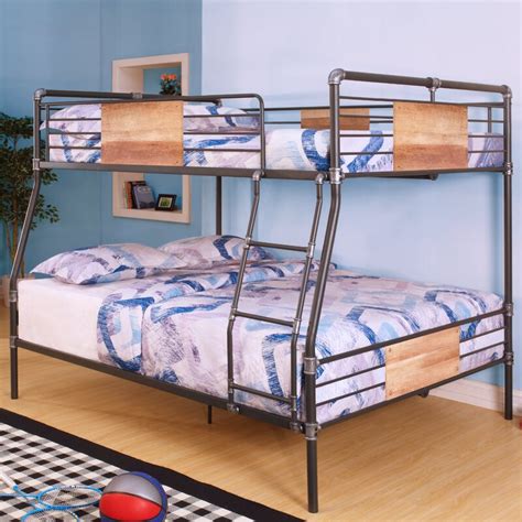 Bunk bed twin over queen. ACME Furniture Brantley Twin XL over Queen Bunk Bed ...