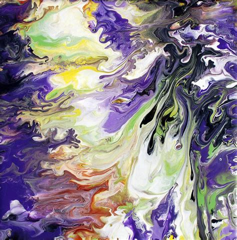 Abstract Fluid Painting 44 By Mark On