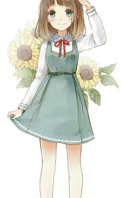 Anime Girl Cute Dress Anime Pinterest Anime Child Anime Art And