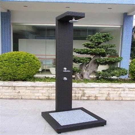 China Customized Wicker Swimming Pool Shower Suppliers