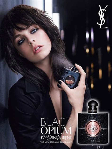 Ysl Black Opium Fragrance Ad Campaign 2014
