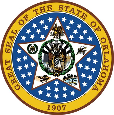 Oklahoma State Information Symbols Capital Constitution Flags