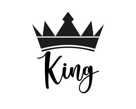 Princess Svg King Eps Prince With Crown Crown Svg Queen Etsy