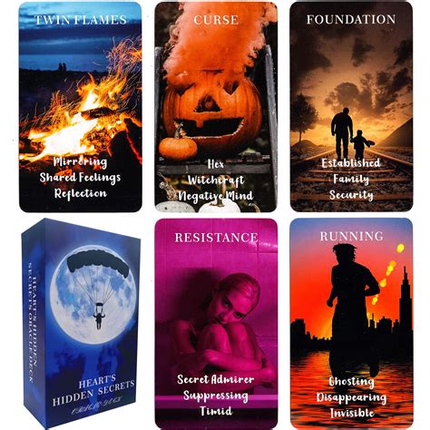 Snapklik.com : Soulme Twin Flame Love Oracle Cards, Hearts Hidden