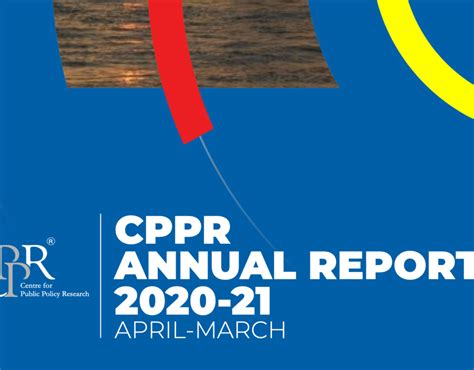 Annual Reports Centre For Public Policy Research Cppr
