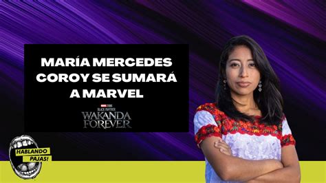 María Mercedes Coroy Actriz Que Se Sumará A Marvel Podcast Hablando