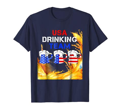 Usa Drinking Team Shirt International Beer Day T Shirt Azp Anzpets