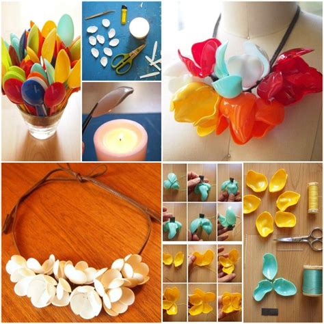 Plastic Spoon Flowers Video Is An Easy Diy To Try Spoon Crafts