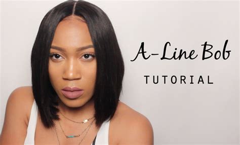 Middle Part Bob Video - Black Hair Information