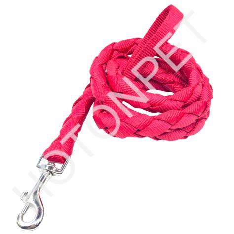 Nylon Braided Webbing Rope Leash｜solid Color Series Hoton Pet Co Ltd