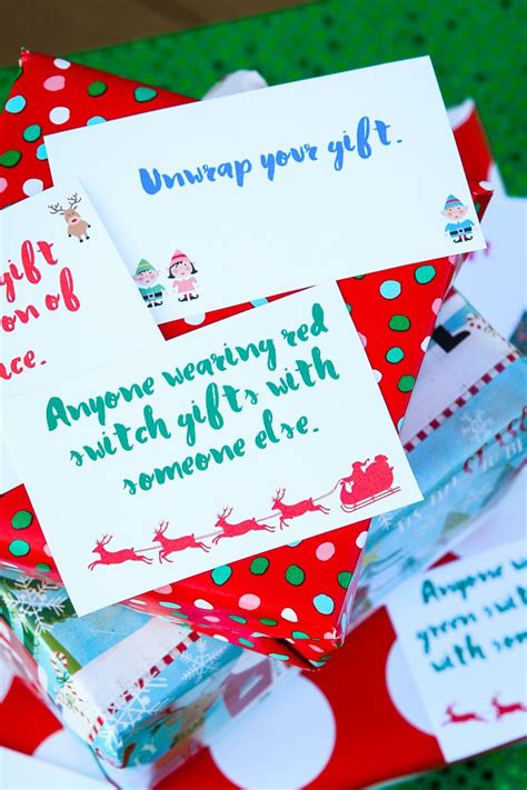 Family gift exchange ideas for christmas gatherings, holiday office parties, and more. Free Printable Gift Exchange Card Game | Gift card ...