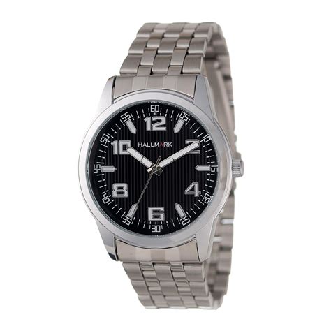 Buy Hallmark Black Dial Steel Analogue Online Truworths