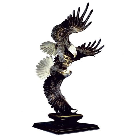 Shop eagle statues at chairish, the design lover's marketplace for the best vintage and used furniture, decor and art. "Attack" | Small Eagle Statue - Chester Fields Bronzes Inc ...